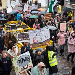 Galerii: Meeleavaldus Tallinnas kutsus üles metsade kaitset