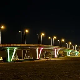 Jõhvi viadukti sambad said valgustuse