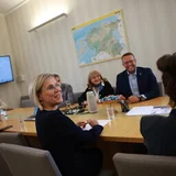Fotod: Ülle Madise kohtub riigikogu fraktsioonidega