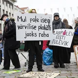 Galerii: tudengid nõudsid Tartus oma toimetuleku parandamist