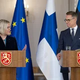 President Madise kohtus Helsingis Soome presidendi Stubbiga